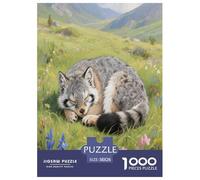 Il gatto di Pallas 1000 Piece Jigsaw Puzzles for Adults with Extra Fun Challenges Jigsaw Puzzle Animali domestici carini Home Decors for Boys And Girls 38x26cm/1000pcs