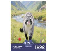 Il gatto di Pallas 1000 Piece Jigsaw Puzzles for Adults with Extra Fun Challenges Jigsaw Puzzle Animali domestici carini Home Decoration for Adults Gifts 70x50cm/1000pcs