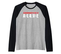 Il gatto di Schrodinger è morto vivo Maglia con Maniche Raglan