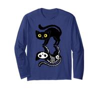 Il gatto di Schrodinger è vivo e morto Maglia a Manica