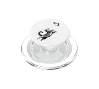 Il gatto è fuori portata. Mouse in tasca. PopSockets PopGrip per MagSafe