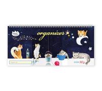 Il gatto e la luna. Quaderno agenda organizer (taccuino)