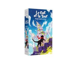 Il Gatto e la Torre - Gioco di Destrezza Cooperativa o Competitiva | Unfriendly Games | 1-5 Giocatori | Da 8 Anni | 20 Min | Poetica & Touch | Blackrock Games