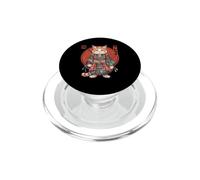 Il gatto samurai PopSockets PopGrip per MagSafe