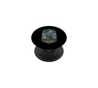 Il gatto Yule Solstizio d'Inverno Felice Yule Yuletide Pagan PopSockets PopGrip Adesivo