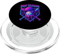 Il gelato di progettazione di stile del gocciolamento di baseball spruzza l'estetica PopSockets PopGrip per MagSafe