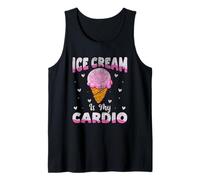 Il gelato è il mio cardio spiritoso dolce citazione Canotta