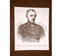 Il Generale Helmuth Karl Bernhard Graf von Moltke Parchim, 1800 - Berlino, 1891
