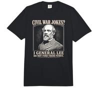 Il Generale Lee Non Trovo Le barzellette sulla Guerra Civile Divertenti per i Neri Comfort Colors Adult Heavyweight T-Shirt