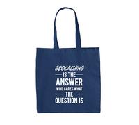 Il Geocaching È La Risposta - Borsa In Tela - Geo Caches Cache Caccia Al Tesoro