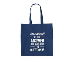 Il Geocaching È La Risposta - Borsa In Tela - Geo Caches Cache Caccia Al Tesoro