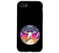 Il ghepardo ha rapito il rapimento spaziale alieno della navicella spaziale Custodia per iPhone SE (2020) / 7 / 8