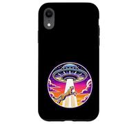 Il ghepardo ha rapito il rapimento spaziale alieno della navicella spaziale Custodia per iPhone XR