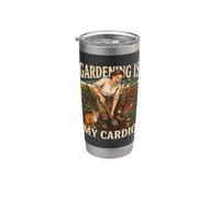 Il giardinaggio è il mio amante dell'orto cardio Bicchiere termico in acciaio inox doppia parete