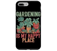 Il giardinaggio è il mio posto felice Piantare piante per gli amanti del giardino Custodia per iPhone 7 Plus/8 Plus