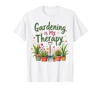 Il giardinaggio è la mia terapia Giardiniere Giardiniere Divertente amante delle piante Maglietta