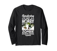 Il Giardinaggio Non è Un Hobby Zombie Apocalypse Survival Training Maglia a Manica