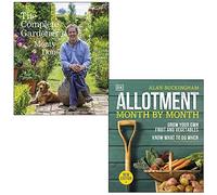 Il giardiniere completo di Monty Don e riparto mese per mese di Alan Buckingham Set di 2 libri