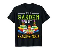 Il Giardino è Il Mio Angolo di Lettura Libri Giardino Maglietta