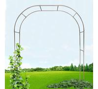 Il giardino, Supporto for fondale for arco da matrimonio con traliccio da giardino in acciaio inossidabile, diverse dimensioni: altezza 7,5-7,9 piedi, larghezza 3,9-11,5 piedi(350 * 240cm)