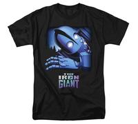 Il Gigante Di Ferro - Gigante E Hogarth - T-Shirt Corto Unisex Per Adulti - Nera