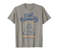 Il Giocatore di Pickleball Dink AMA responsabilmente Il Campo da Pickleball Maglietta