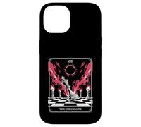 Il giocatore di scacchi di arte gotica dei tarocchi scacco matto XIII Custodia per iPhone 14
