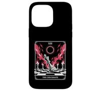 Il giocatore di scacchi di arte gotica dei tarocchi scacco matto XIII Custodia per iPhone 14 Pro Max