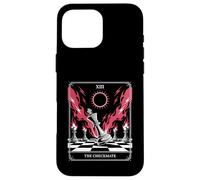 Il giocatore di scacchi di arte gotica dei tarocchi scacco matto XIII Custodia per iPhone 16 Pro Max