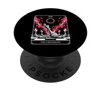 Il giocatore di scacchi di arte gotica dei tarocchi scacco matto XIII PopSockets PopGrip Adesivo