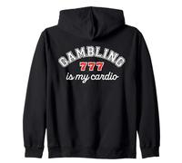 Il gioco d'azzardo è il mio giocatore di slot machine Cardio Felpa con Cappuccio
