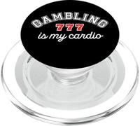 Il gioco d'azzardo è il mio giocatore di slot machine Cardio PopSockets PopGrip per MagSafe