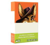Il gioco di carte Coyote include 6 carte d'azione uniche: una festa di sfida per 3-8 giocatori, incontra i giochi di carte ricchi di azione pieni di cinque e caos (1 pz)
