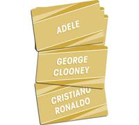 Il gioco divertente e veloce delle celebrità, per 4 o più giocatori, dagli 8 ann