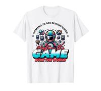 Il Gioco è la mia Superpotenza Master La Regola del Gioco Il Mondo Maglietta