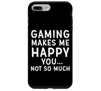 Il gioco mi rende felice che tu non sia così divertente meme per i giocatori Custodia per iPhone 7 Plus/8 Plus