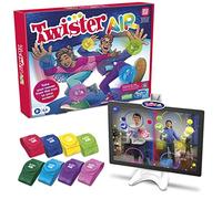 Il Gioco Twister Air Party Include 4 Fasce da Polso Twister Air, 4 Fasce da Caviglia Twister Air, Supporto per Dispositivo con Clip, Base e Post e Regole di Gioco per Bambini dagli 8 Anni in su