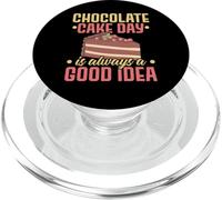 Il giorno della torta al cioccolato è sempre una buona idea Pasticceria Panetteria PopSockets PopGrip per MagSafe