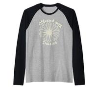 Il Giorno delle Margherite Maglia con Maniche Raglan