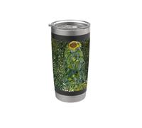 Il girasole di Gustav Klimt (1907) Bicchiere termico in acciaio inox doppia parete
