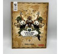Il giro del Mondo 2011 WWF album figurine completo Supermercati Coop