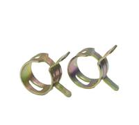 Il giubileo d'argento, 10 pezzi 4 mm-24 mm fascetta stringitubo in silicone for auto clip a molla tubo flessibile for olio combustibile acqua(16mm 10pcs)