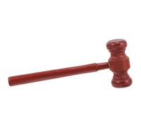 Il giudice Hammer | Martelletto in legno Puntelli in legno Martelletti for piccoli giochi Martello da bussare in legno