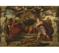 Il giudizio di Mida di Rubens Poster Wall Art - 16x12/20x16/24x18/36x24