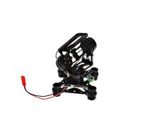 Il giunto cardanico brushless a 3 assi utilizza tre motori brushless for stabilizzare con precisione la panoramica e l'inclinazione della telecamera FPV fai da te(Inverted gimbal)
