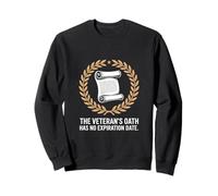 Il giuramento dei veterani non ha una data di scadenza Veterans Day Felpa