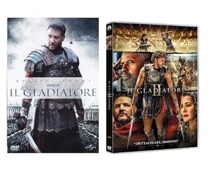 Il Gladiatore 1-2 (2000/2024) (2 Film 2 DVD) Edizione Italiana
