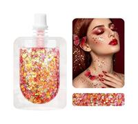 Il Glitter per il Corpo Gel per il Viso con Paillettes | Glitter per il Viso per Festività, Carnevale, Trucco, Concerti di Musica dal , Ballo di Fine Anno, Feste, Party e Festival