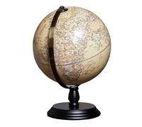 Il globo, Globo geografico topografico in rilievo 3D luminoso con mappa HD e(B)