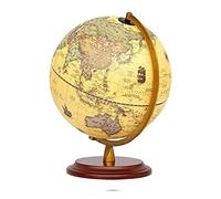 Il globo, Globo illuminato con base in legno da tavolo retrò 12(25cm)